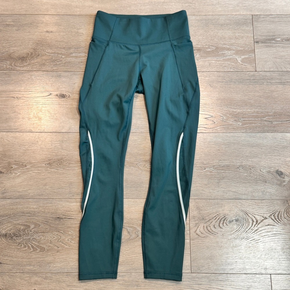 Member's Mark Women's Active Leggings Small‎ S Astro Teal Work It Out